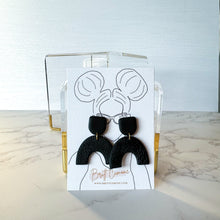 Load image into Gallery viewer, WS Textured Arch Earrings