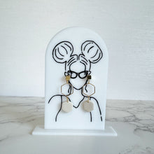 Load image into Gallery viewer, WS Hexagon Cube Dangle