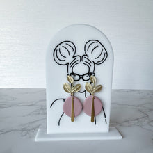 Load image into Gallery viewer, WS Brass Leaf Dangles