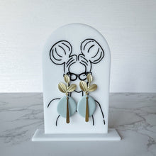 Load image into Gallery viewer, WS Brass Leaf Dangles
