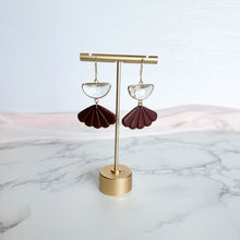 Load image into Gallery viewer, Wine Elegant Dangles
