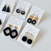 Load image into Gallery viewer, Black Dangles 3
