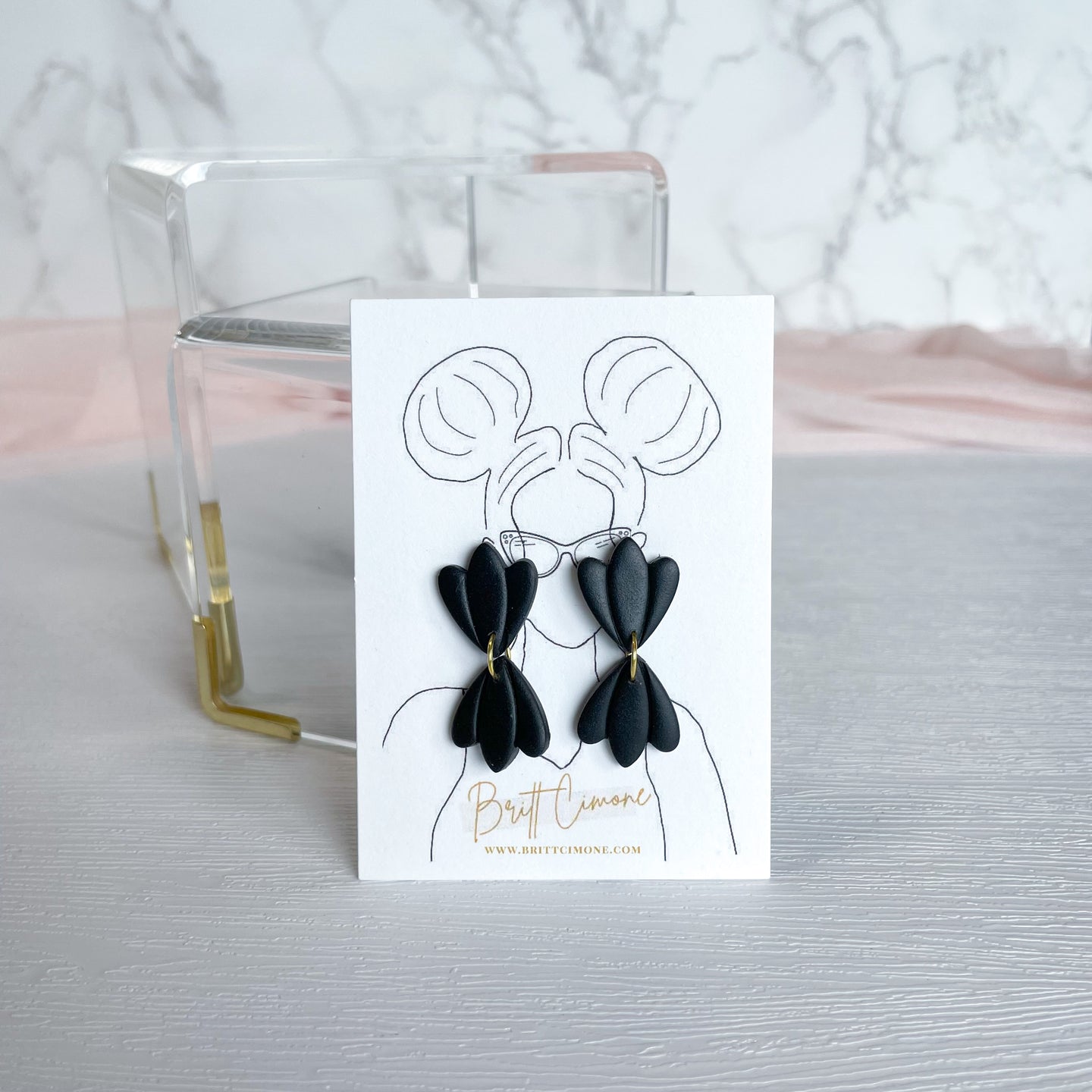 WS Mini Iris Earrings