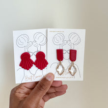 Load image into Gallery viewer, Red Dangles
