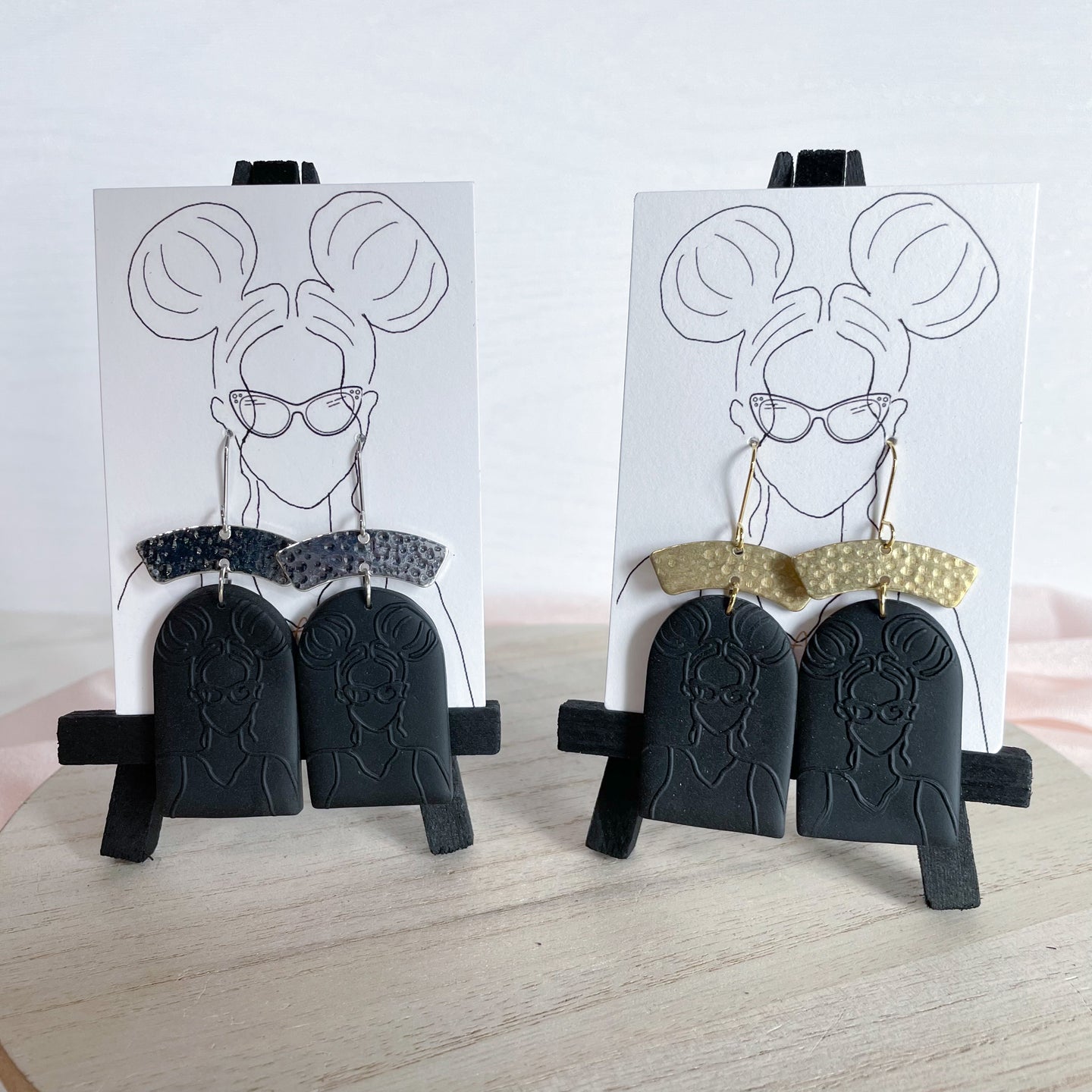 She Is You | BC Logo Girl Earrings